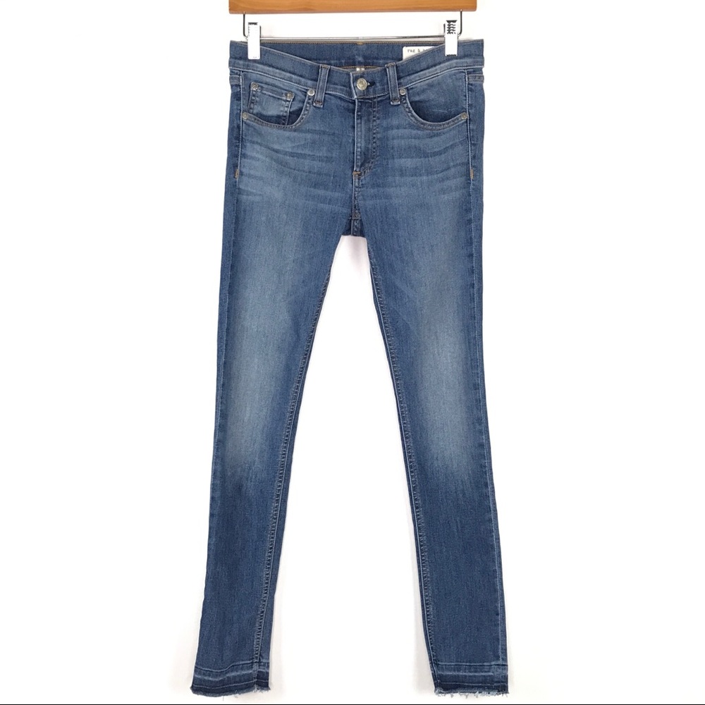 Rag And Bone Jeans Size 27 Skinny Ankle Cropped - Picture 2 of 8